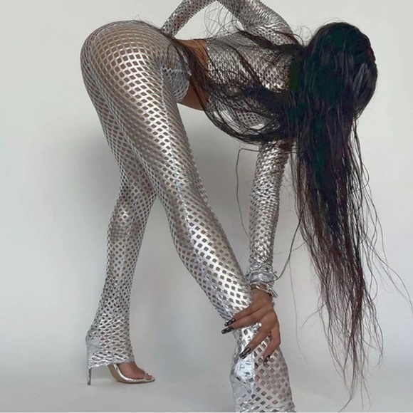 Sexy Hollow Out Pant Set - Picture 5 of 5